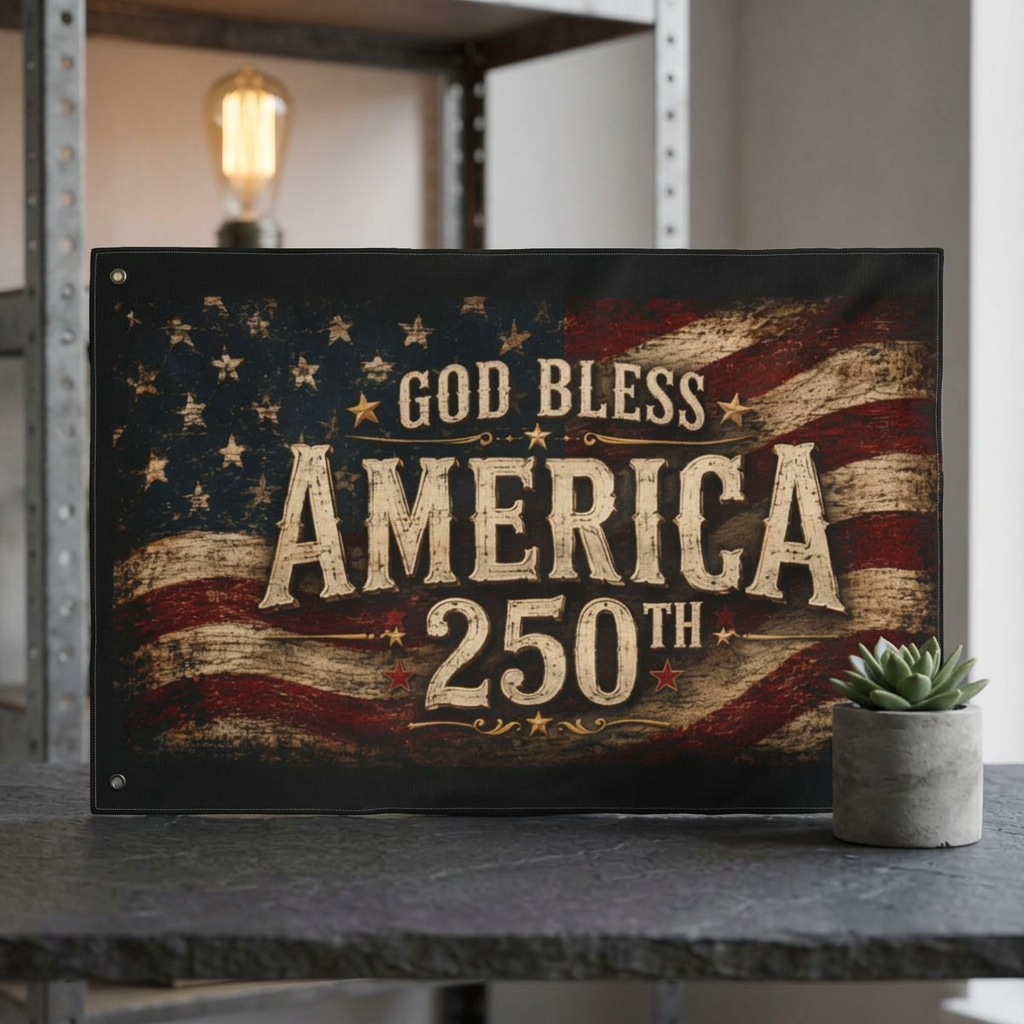 Double Sided Flag