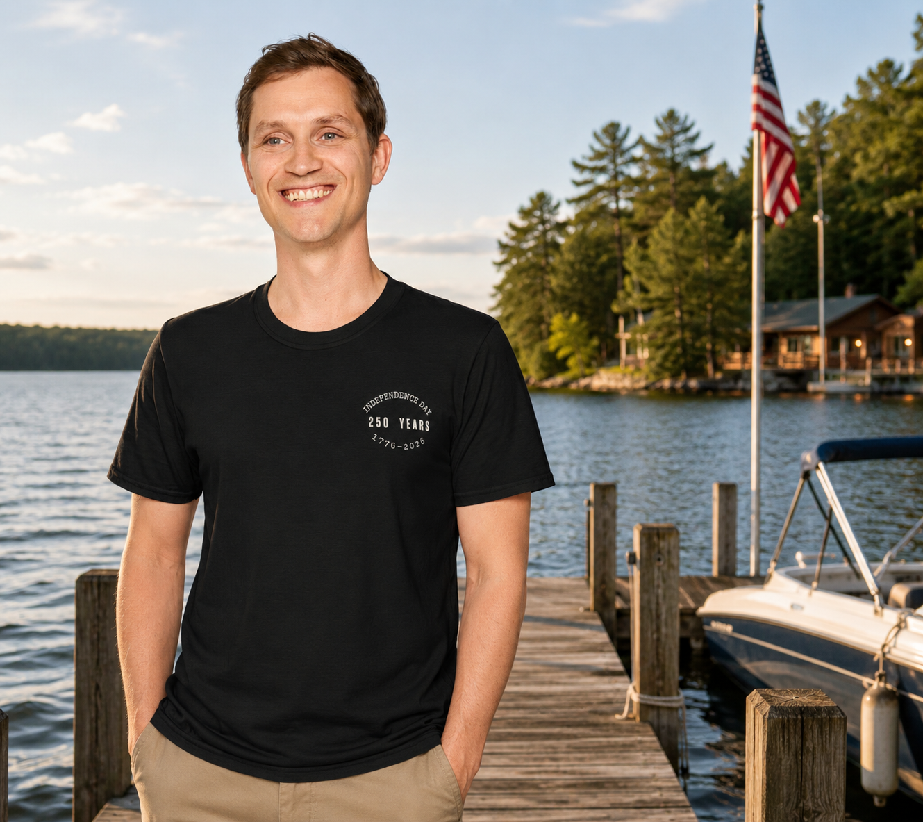 🔥 The Patriotic Shirt Built for 2026 Celebrations.  ⭐ We The People – America 250 Years Patriotic T-Shirt Independence Day 2026 Shirt | Patriotic Flag Shirt | Fourth of July Apparel | USA Heritage Shirt ⭐