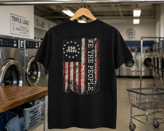 🔥 The Patriotic Shirt Built for 2026 Celebrations.  ⭐ We The People – America 250 Years Patriotic T-Shirt Independence Day 2026 Shirt | Patriotic Flag Shirt | Fourth of July Apparel | USA Heritage Shirt ⭐